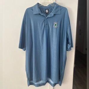 Kingsley Club FootJoy Blue Polo Shirt XXL
